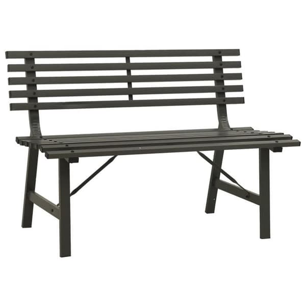 Havemøbel - Eksklusivt Hus - 110 cm - Pulverlakeret stål - Sort