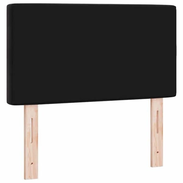 Hovedgærde - EKSKLUSIV HUS - Velour - Sort - 80 cm - Justerbare højder Svart