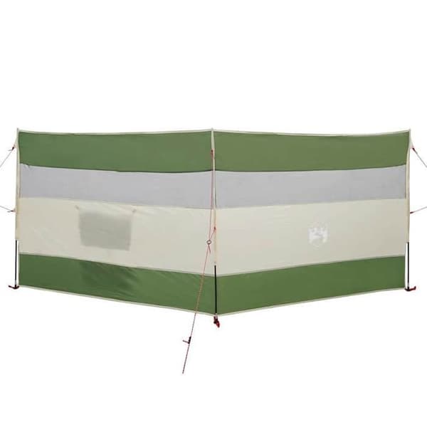 Maison Exclusive - Grön campingvindskydd 340x130 cm vattentät Grön