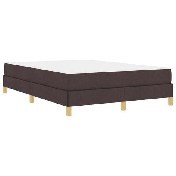 Sengestel med madras - EKSKLUSIV HUS - Boxspring seng - Mørkebrun - 140 x 190 cm - Pocketfjedre Mörkbrun