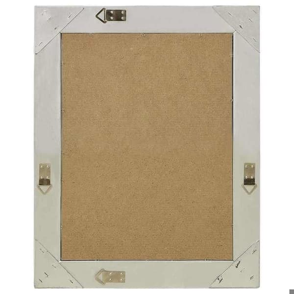 Maison Exclusive - Barockstil väggspegel 50x60 cm Silverfärgad