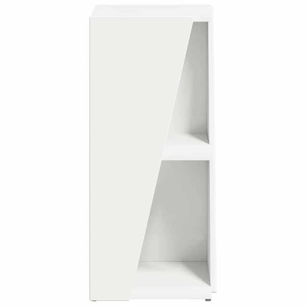 Maison Exclusive - Sidohylla 33 x 32 x 70,5 cm Ingenjörsträ Vit Vit