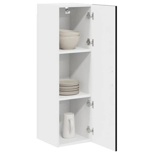 Maison Exclusive - Kalmar Sort opvaskemaskinepanel 30 x 31 x 100 cm Svart