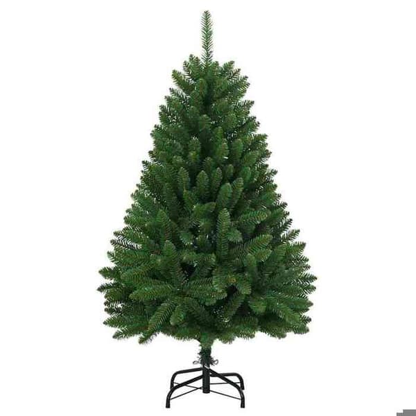 Maison Exclusive - Konstgjord julgran 150 cm 150 LED Varm vit Grön