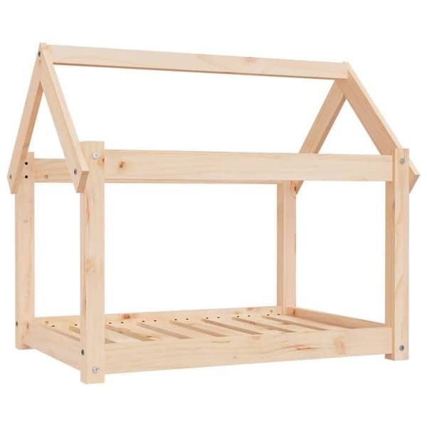 Maison Exclusive - Hundsäng 81x60x70 cm i solid furu
