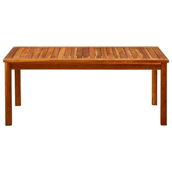 Maison Exclusive - Trädgårdssoffbord 110x60x45 cm Solid akaciaträ