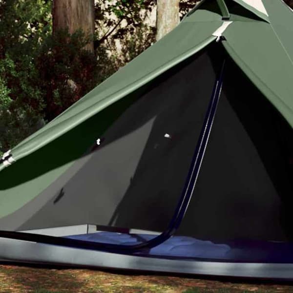 Maison Exclusive - Ripustettava tipi-teltta 1 henkilö vihreä vedenpitävä
