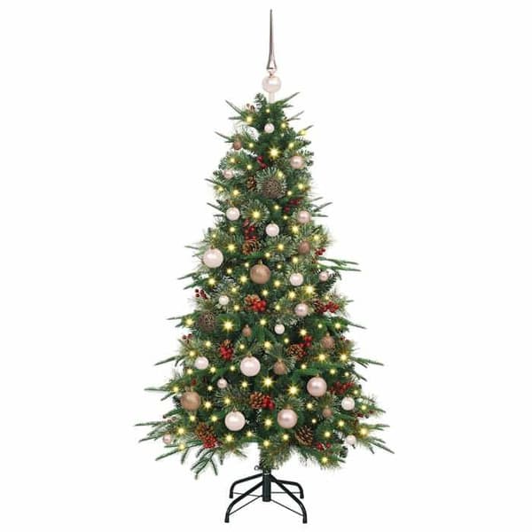 Maison Exclusive - Kunstig Juletræ med Ledningsgrene Grøn 150 cm Grön