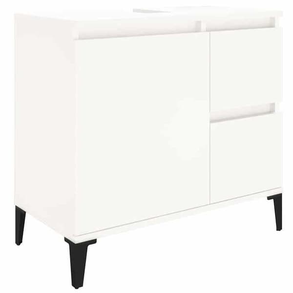 Maison Exclusive - Badrumsskåp vit 65x33x60 cm ingenjörsträ Vit