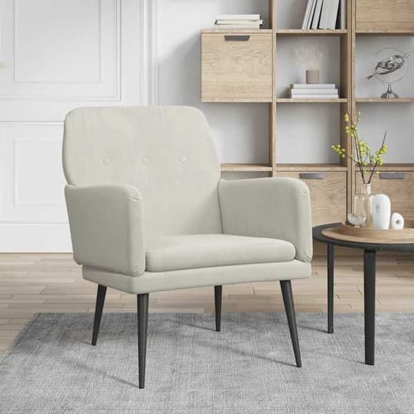 Maison Exclusive - Creme Stol 62x79x79 cm Velour