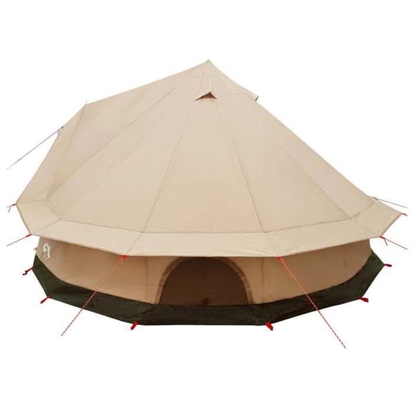 Maison Exclusive - Perheteltta 8 hengelle Kermavalkoinen Polycotton