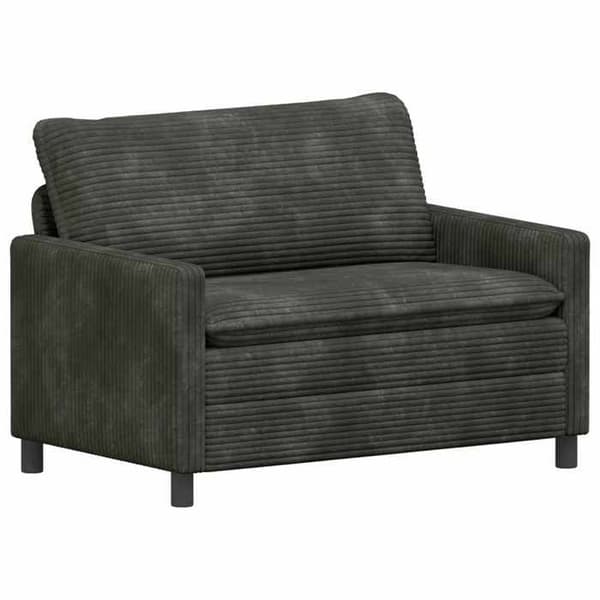 Maison Exclusive - Soffgrupp 2 delar Antracit Polyester