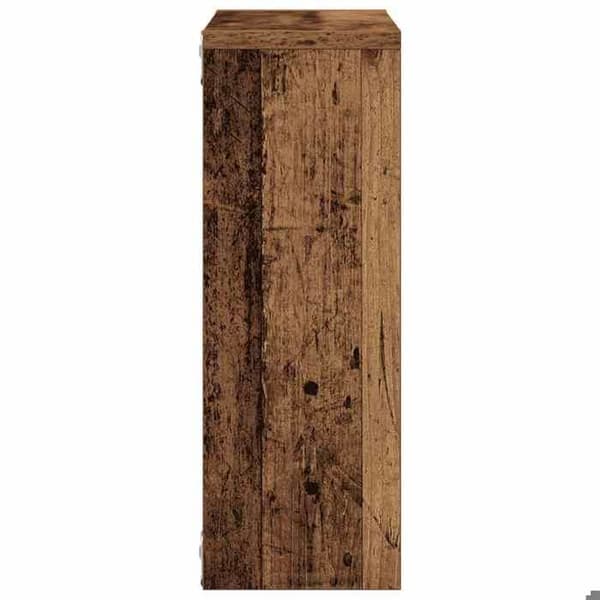 Maison Exclusive - Væghylde gammel træ 45x16x45 cm ingeniørtræ