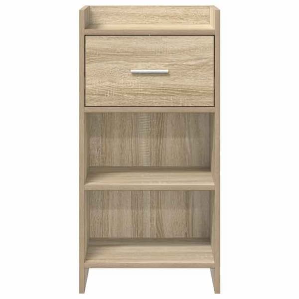 Maison Exclusive - Buffé Ek Sonoma 40 x 36 x 80 cm Ingenjörsträ