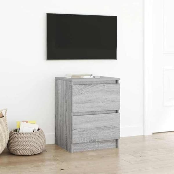 Maison Exclusive - TV-møbel sonoma grå 40x35x54 cm ingeniørtræ