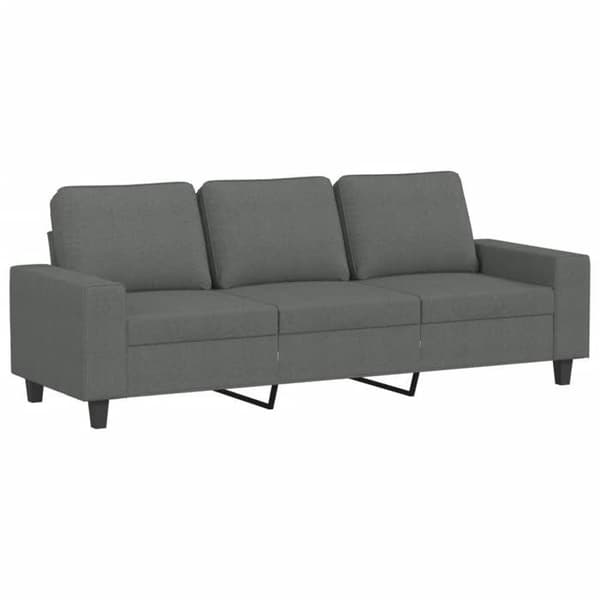 Maison Exclusive - Sæt af 4 stk. sofaer mørkegrå stof