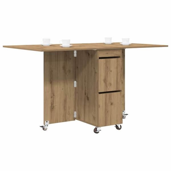 Maison Exclusive - Matbord 140 x 80 x 77 cm Ingenjörsträ