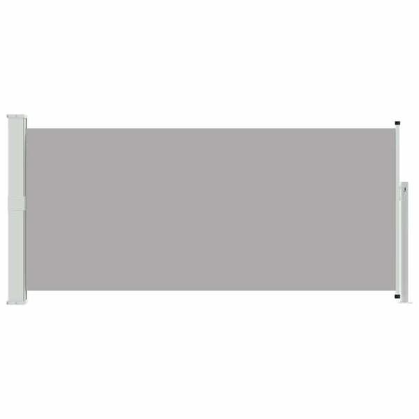 Maison Exclusive - Fällbart sidotak 140 x 314 cm Grå Grå