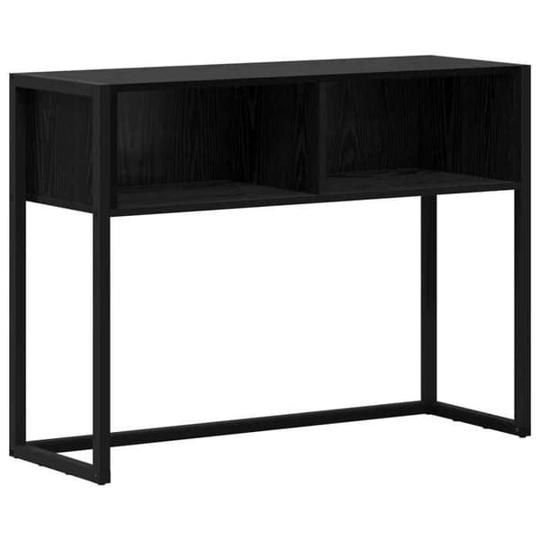 Maison Exclusive - Sidebord Sort eg 100 x 36 x 75 cm Ingeniørtræ