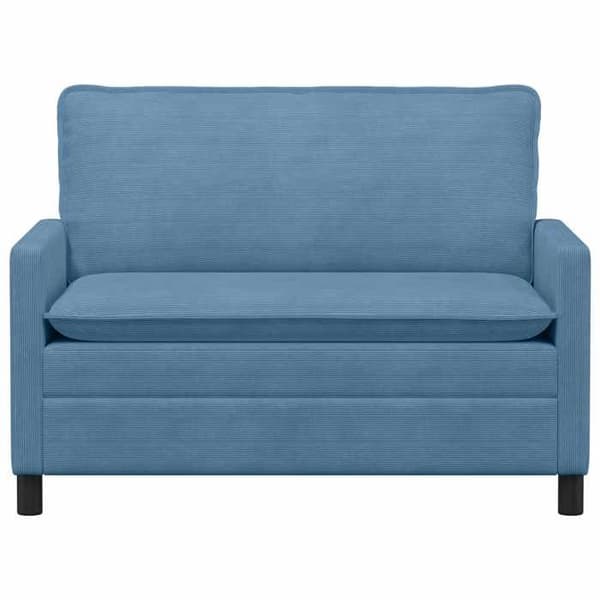 Maison Exclusive - Blå Soffa 126 x 81 x 87,5 cm Tyg