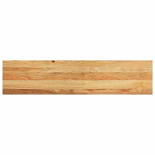 Trappe - EKSKLUSIV HUS - 4 stk - Massivt egetræ - 110x25x2 cm - Lys brun ljusbrun