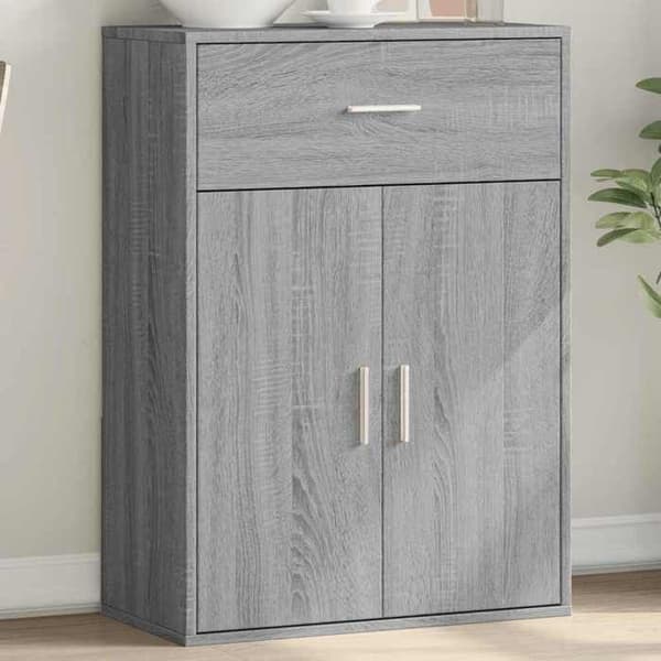 Maison Exclusive - Sonoma harmaa buffet 60x30x84 cm insinööripuuta