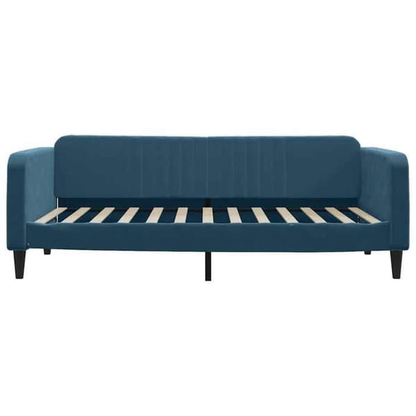 Maison Exclusive - Dagbädd med utdragssäng utan madrass blå 100x200 cm