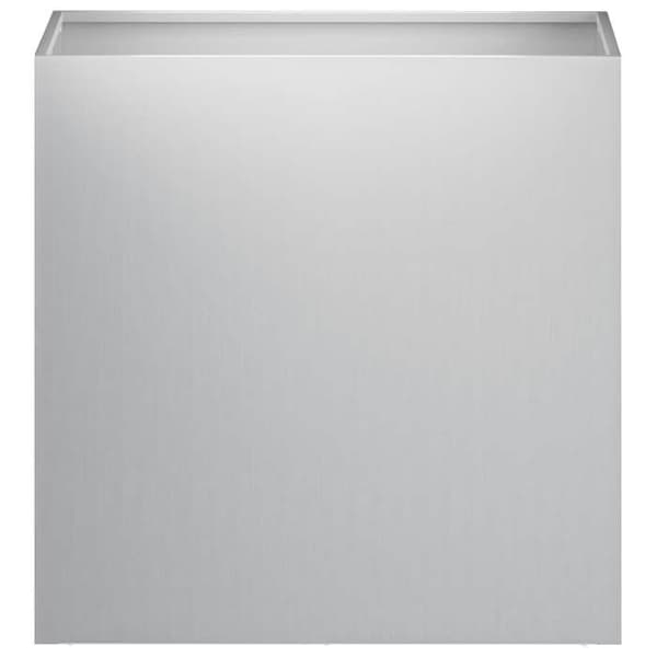 Maison Exclusive - Trädgårdskrukor 2 st Silver 50 x 30 x 40 cm