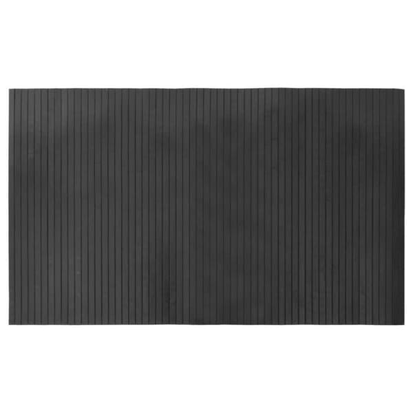 Maison Exclusive - Rektangulär matta grå 60x100 cm bambu