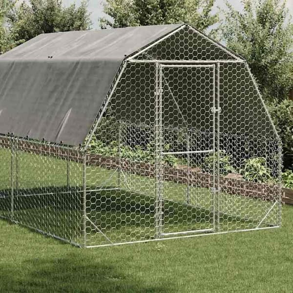 Maison Exclusive - Kanala katolla 2,5x4x2,25 m galvanoitua terästä