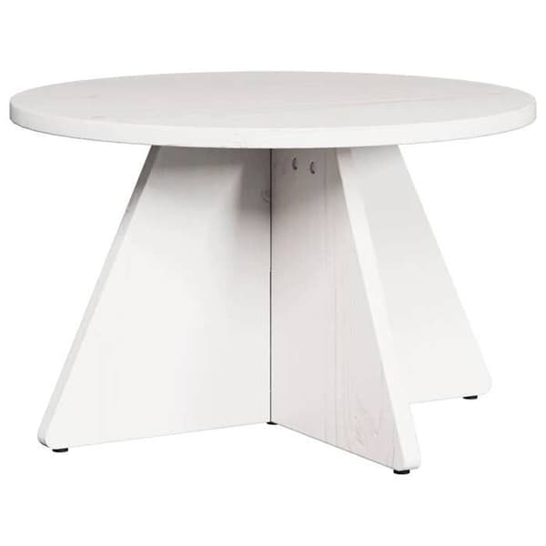 Maison Exclusive - Soffbord 3 st Vit 49 x 49 x 30 cm Vit