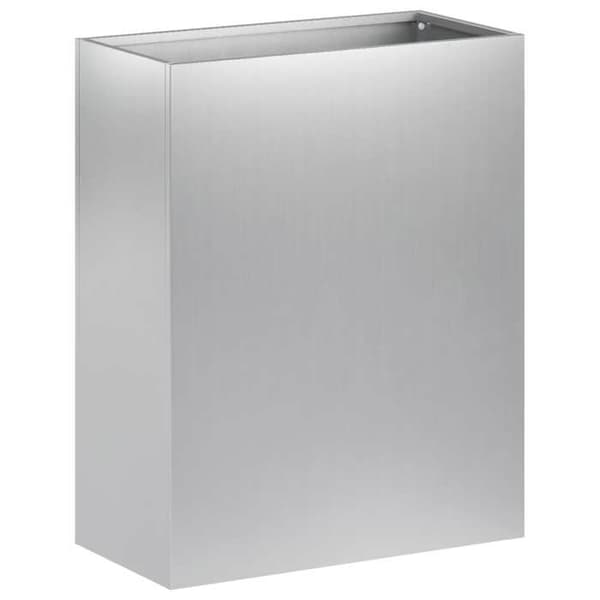 Maison Exclusive - Trädgårdskrukor 2 st Silver 40 x 20 x 40 cm