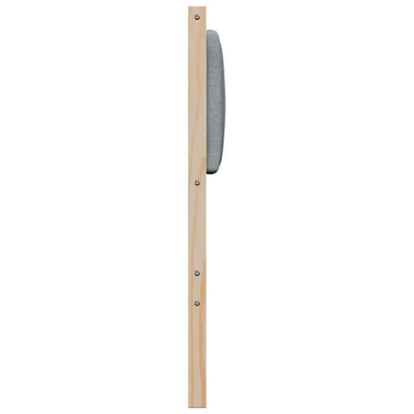 Maison Exclusive - Pellavapääty, jossa on ruskea 75 cm massiivipuu brun