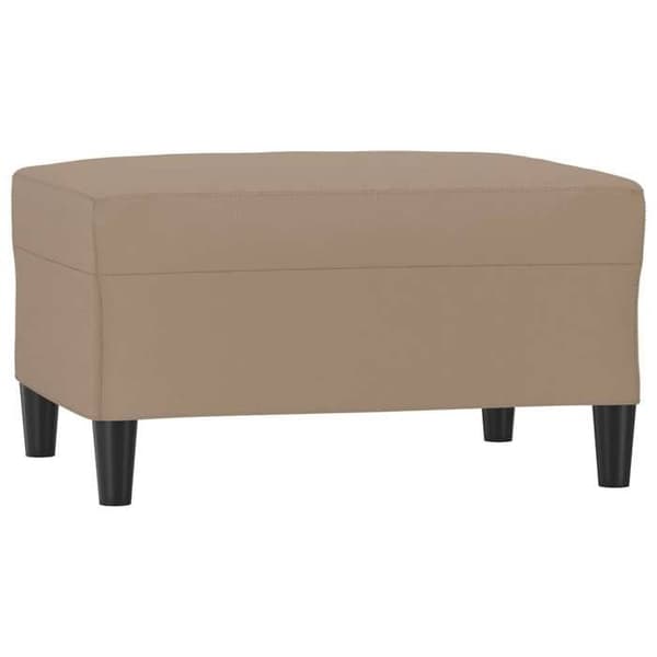 Maison Exclusive - Sæt af 4 sofaer med puder Cappuccino Simil læder