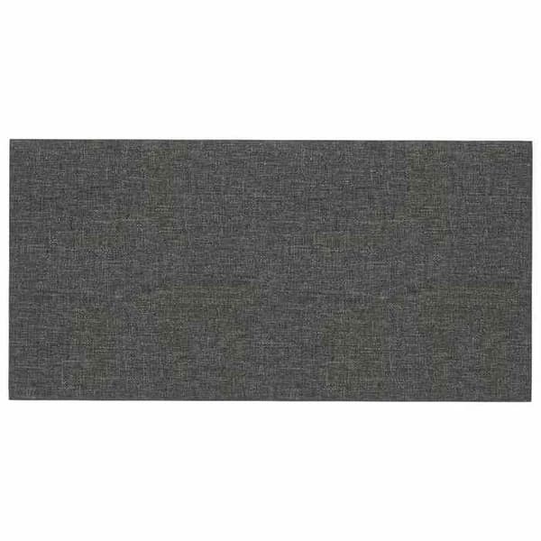 Maison Exclusive - Væghovedgærde 12 pc 60 x 30 cm Mørkegrå stof