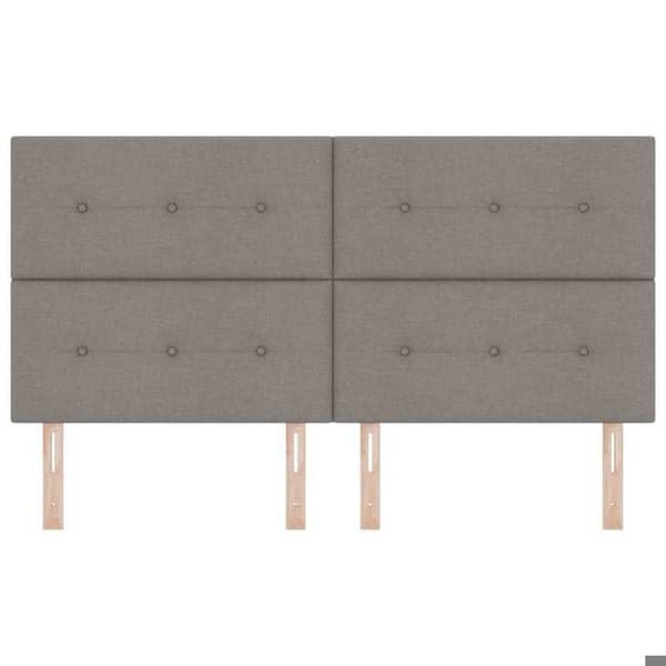 Maison Exclusive - LED Hovedgærde Taupe stof