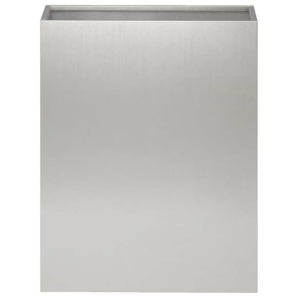 Maison Exclusive - Trädgårdskrukor 2 st Silver 40 x 20 x 40 cm