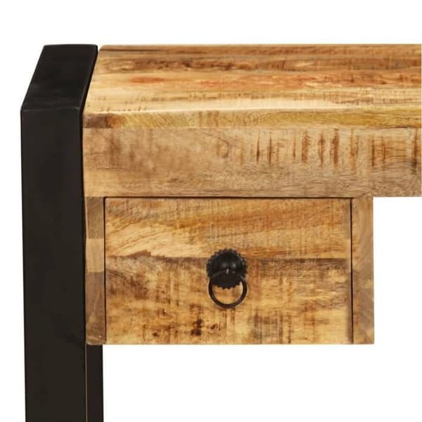 Maison Exclusive - Kontor med 2 skuffer 110x50x77 cm Solid mangotræ