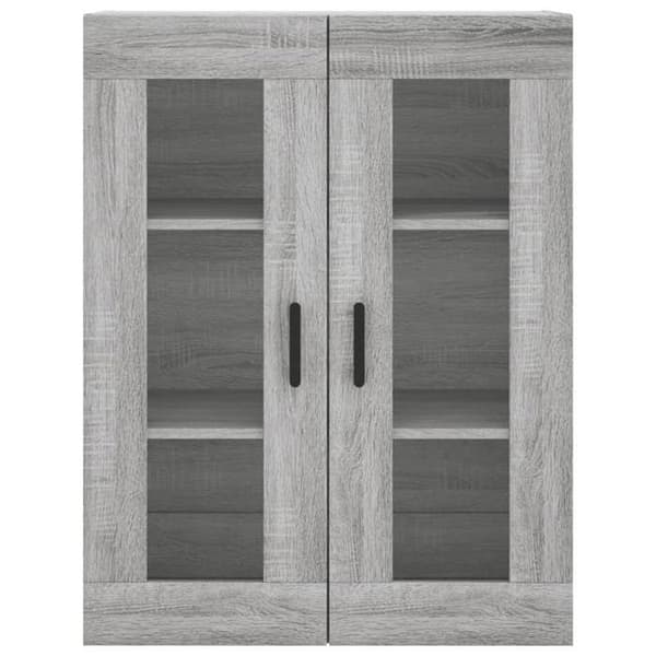 Maison Exclusive - Väggskåp sonoma grå 69,5x34x90 cm