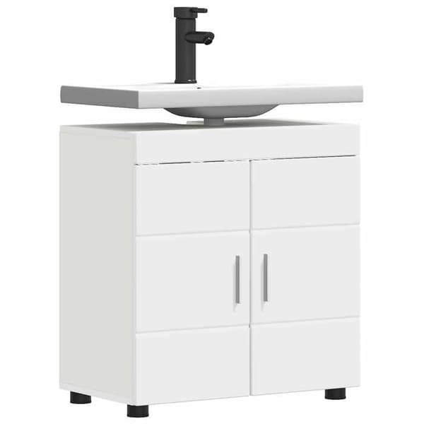 Badrumsmöbel - EXKLUSIV HEM - TULUM - Vit - 60 x 34 x 63 cm - Matt finish Vit
