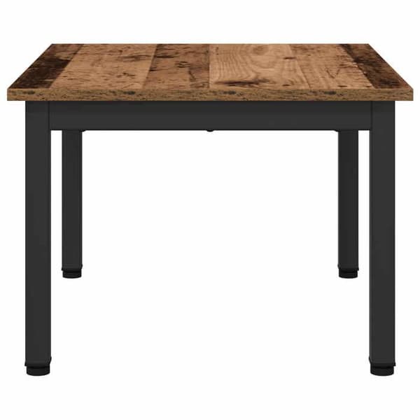 Bord - EKSKLUSIV HUS - 60 x 50 x 36 cm - Ingeniørtræ - Metalben - Moderne rektangulær