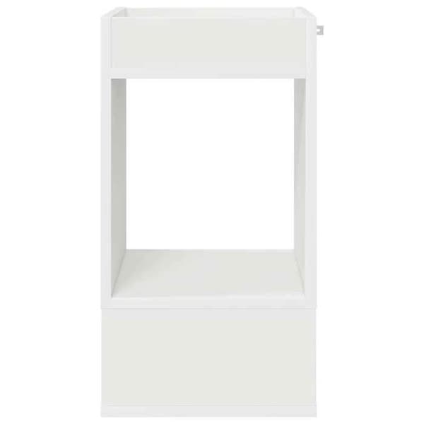 Maison Exclusive - Sidobord 2 delar Vit 30 x 30 x 56 cm Vit