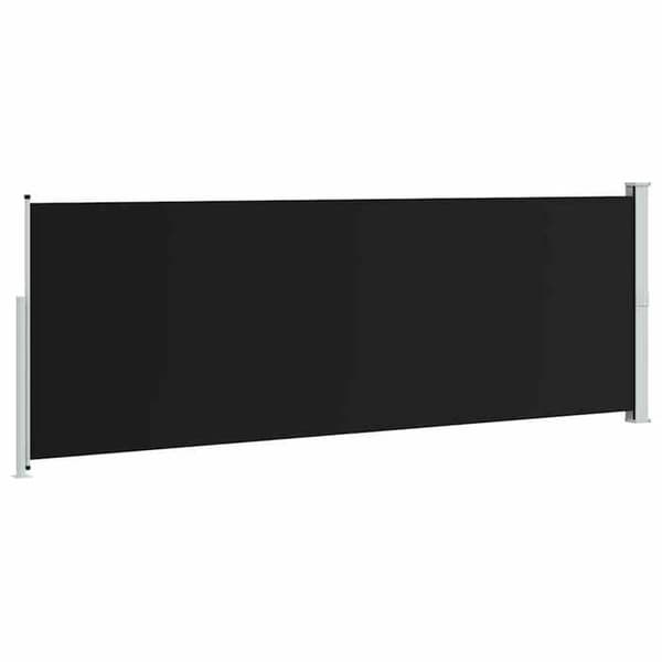 Maison Exclusive - Fällbart sidotak 160 x 514 cm Svart