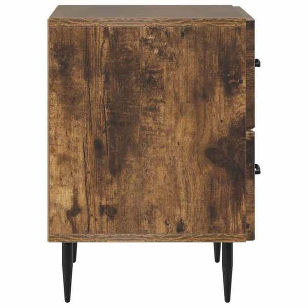 Maison Exclusive - Natbord Røget eg 43 x 34,5 x 47,5 cm