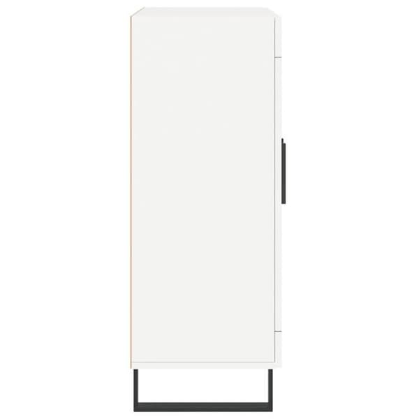 Maison Exclusive - Hvidt buffet 69,5x34x90 cm ingeniørtræ Vit
