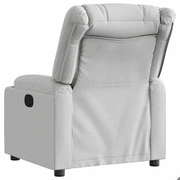 Maison Exclusive - Grå moln tyg reclinerfåtölj