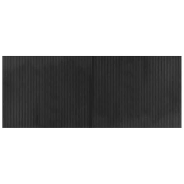 Maison Exclusive - Rektangulär matta grå 80x200 cm bambu