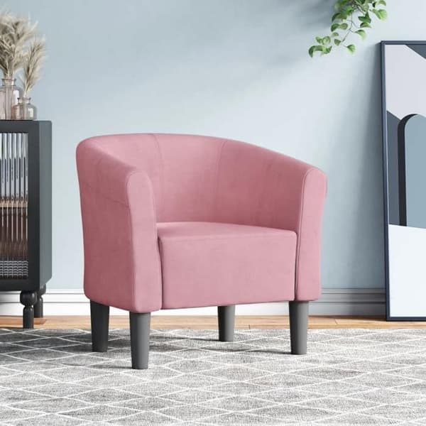 Maison Exclusive - Rosa velour cabrioletstol