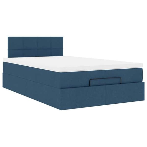 Seng ottoman - Maison Exclusive - Blå - 120x200 cm - Opbevaring under seng Blå