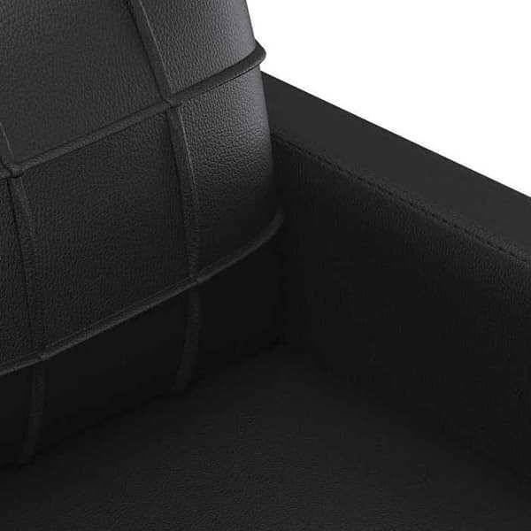 Maison Exclusive - 2-personers Sofa Sort 140 cm Syntetisk Læder
